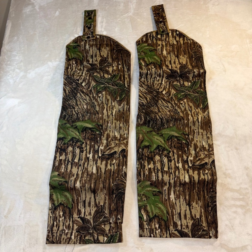 Rattlers Brand Snake-Proof Chaps Realtree Camo Cordura Nylon Hunting Gear Reg